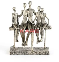 Deko & Geschenkartikel-KARE Design Deko Figur Sitting Break 24Cm