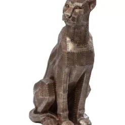 Deko & Geschenkartikel-KARE Design Deko Figur Sitting Cat Rivet Copper