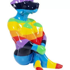 Deko & Geschenkartikel-KARE Design Deko Figur Sitting Dog Rainbow 173