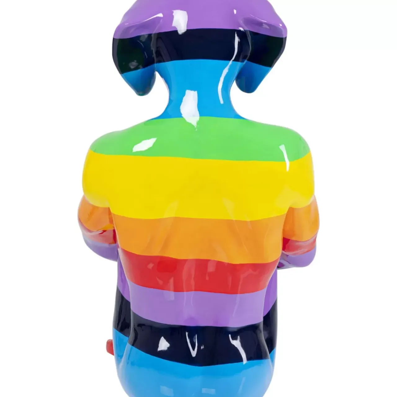 Deko & Geschenkartikel-KARE Design Deko Figur Sitting Dog Rainbow 173