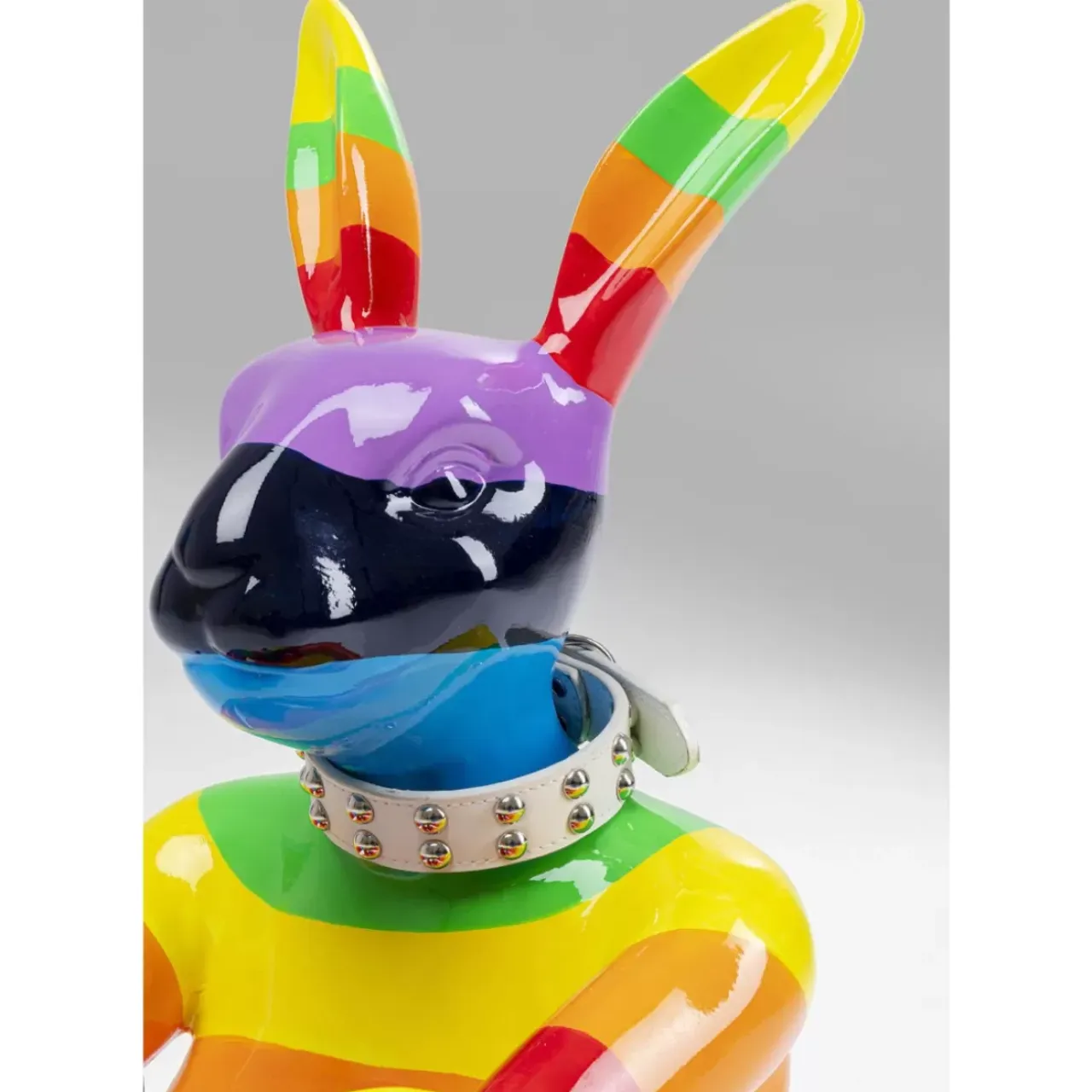 Deko & Geschenkartikel-KARE Design Deko Figur Sitting Rabbit Rainbow 80