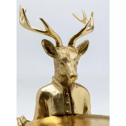 Deko & Geschenkartikel-KARE Design Deko Figur Sitting Waiter Deer 33Cm