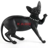 Deko & Geschenkartikel-KARE Design Deko Figur Standing Cat Audrey Schwarz 29Cm