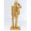 Deko & Geschenkartikel-KARE Design Deko Figur Standing Man Gold 62Cm