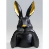 Deko & Geschenkartikel-KARE Design Deko Figur Sweet Rabbit Schwarz 31Cm