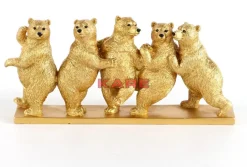 Deko & Geschenkartikel-KARE Design Deko Figur Tipsy Dancing Bears 14Cm