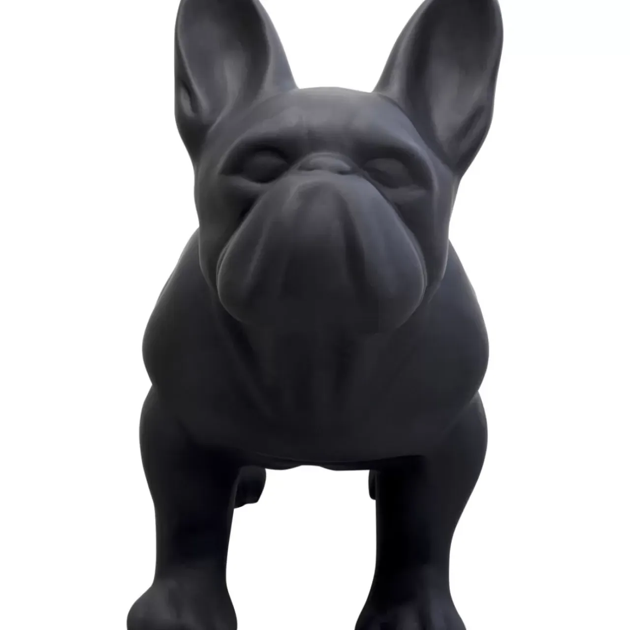 Deko & Geschenkartikel-KARE Design Deko Figur Toto Teen Schwarz Matt 90Cm