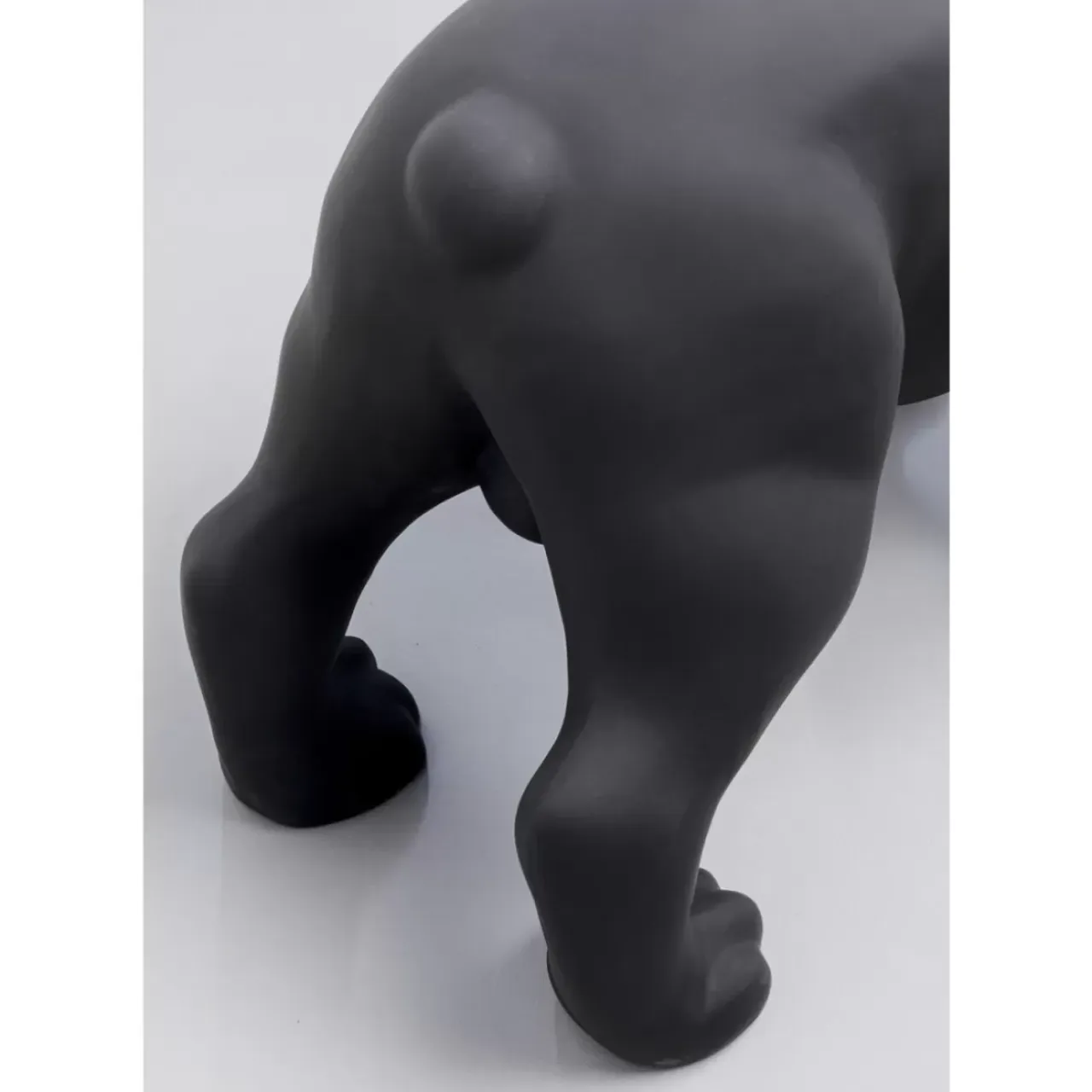Deko & Geschenkartikel-KARE Design Deko Figur Toto Teen Schwarz Matt 90Cm