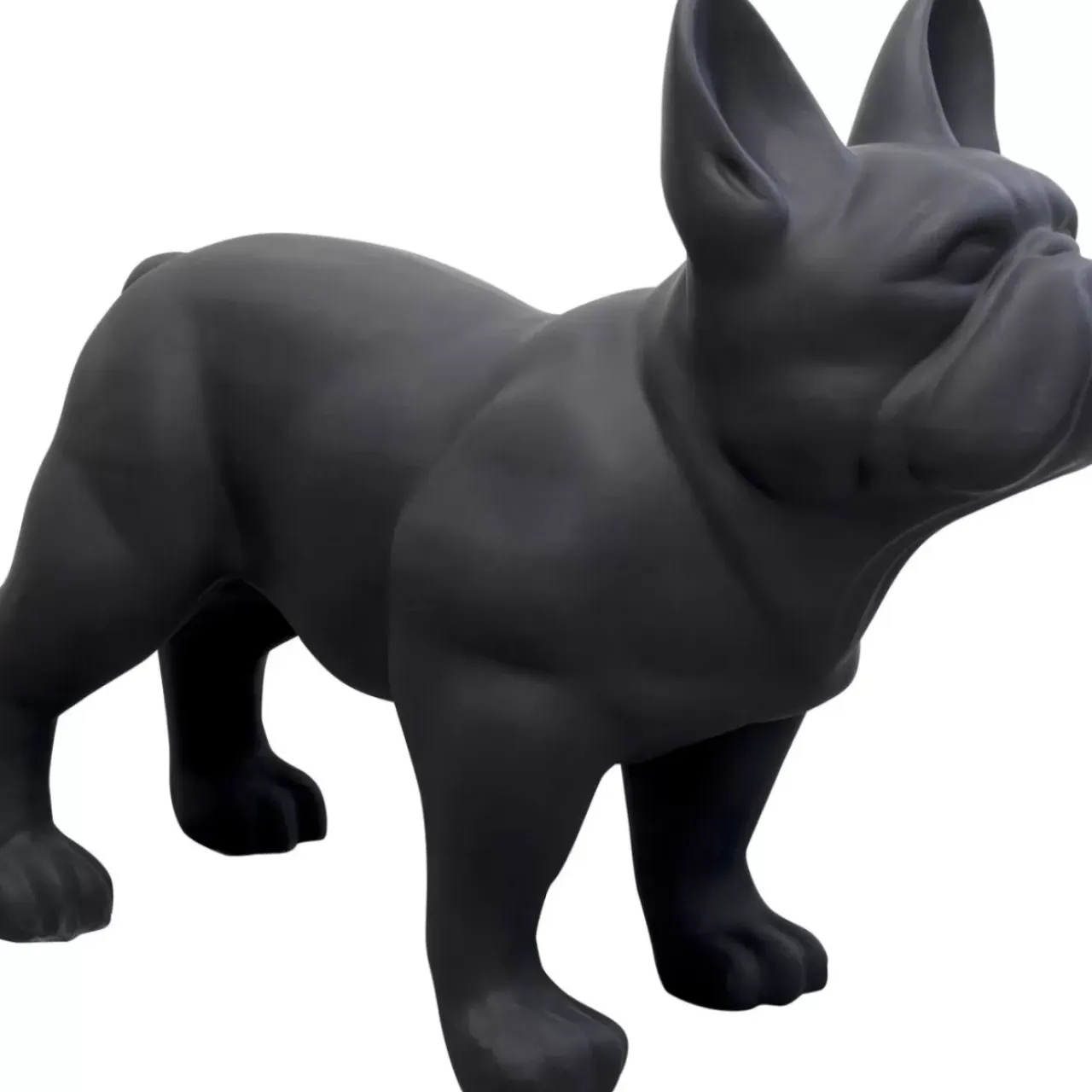 Deko & Geschenkartikel-KARE Design Deko Figur Toto Teen Schwarz Matt 90Cm