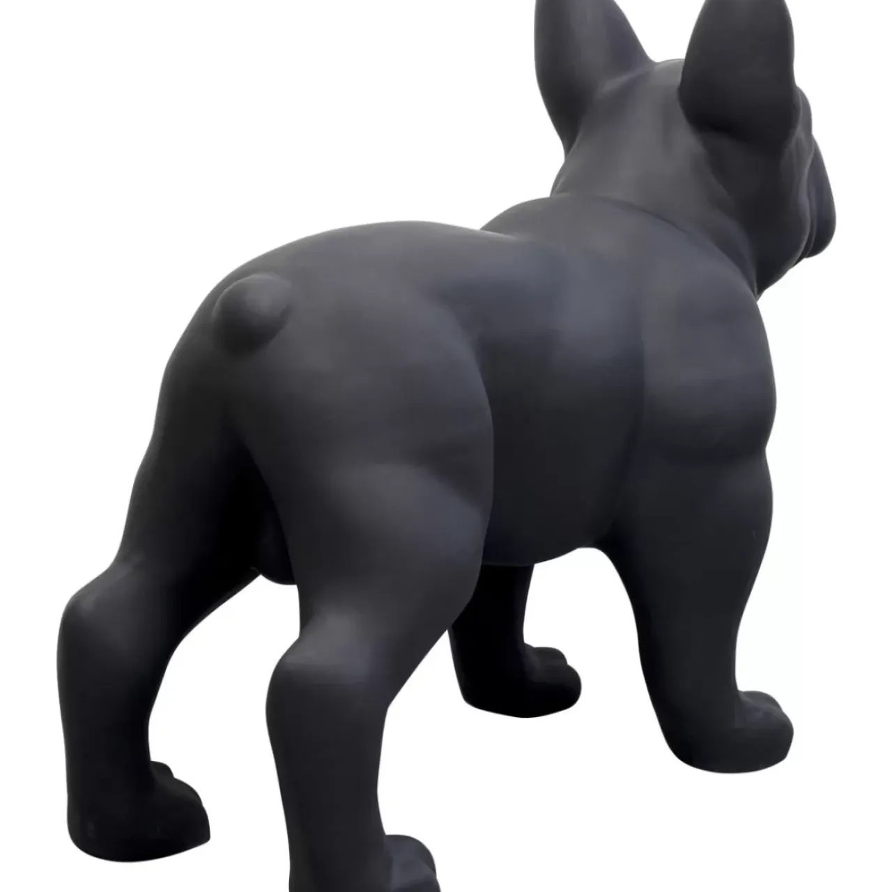 Deko & Geschenkartikel-KARE Design Deko Figur Toto Teen Schwarz Matt 90Cm