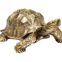 Deko & Geschenkartikel-KARE Design Deko Figur Turtle Gold Gros