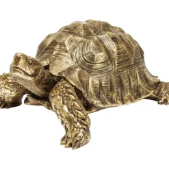 Deko & Geschenkartikel-KARE Design Deko Figur Turtle Gold Gros