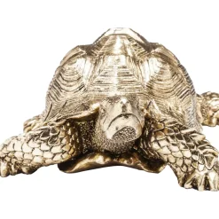 Deko & Geschenkartikel-KARE Design Deko Figur Turtle Gold Klein