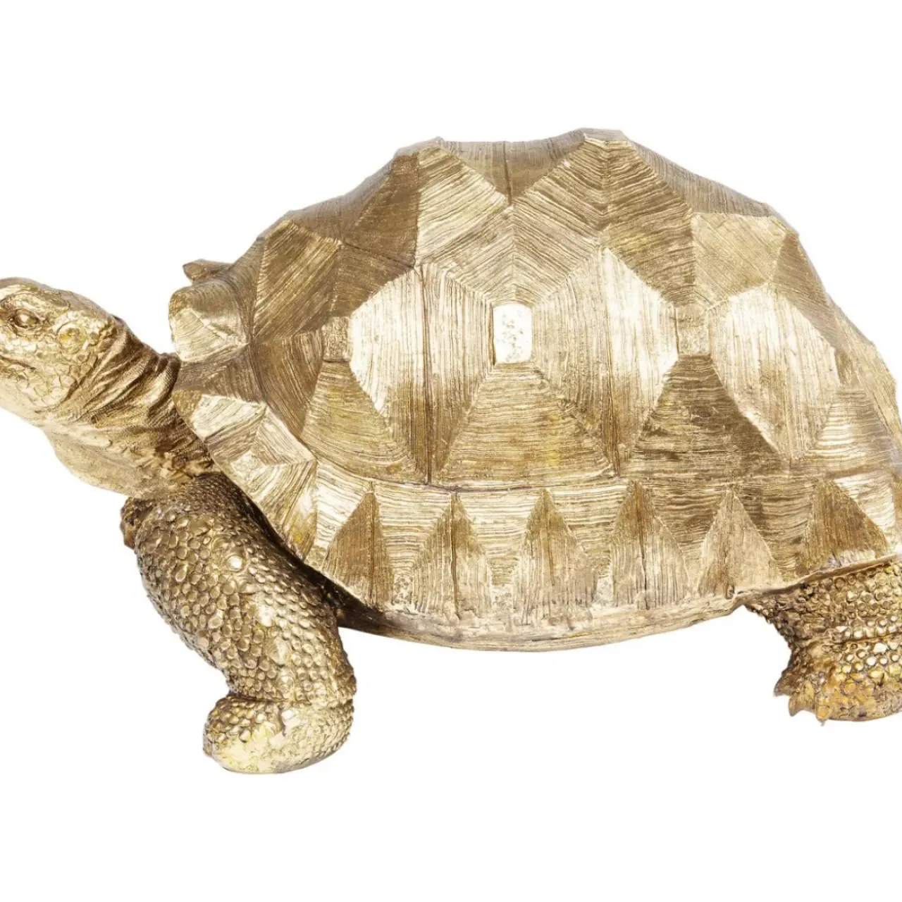 Deko & Geschenkartikel-KARE Design Deko Figur Turtle Gold Medium