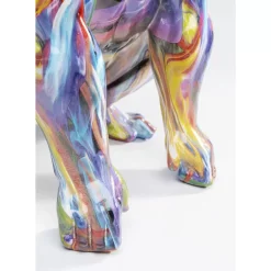 Deko & Geschenkartikel-KARE Design Deko Figur Watching Gorilla Bunt
