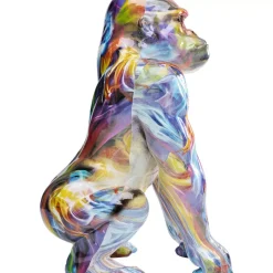 Deko & Geschenkartikel-KARE Design Deko Figur Watching Gorilla Bunt