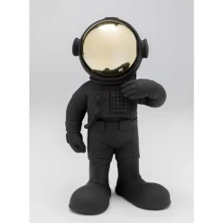Deko & Geschenkartikel-KARE Design Deko Figur Welcome Astronaut Schwarz 27Cm