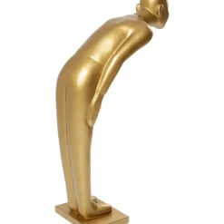 Deko & Geschenkartikel-KARE Design Deko Figur Welcome Guests Gold Xl