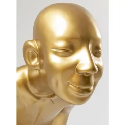 Deko & Geschenkartikel-KARE Design Deko Figur Welcome Guests Gold Xl