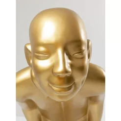 Deko & Geschenkartikel-KARE Design Deko Figur Welcome Guests Gold Xl