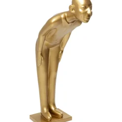 Deko & Geschenkartikel-KARE Design Deko Figur Welcome Guests Gold Xl