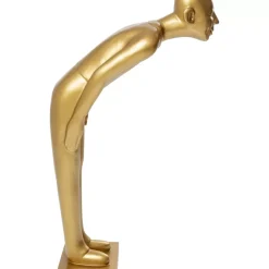 Deko & Geschenkartikel-KARE Design Deko Figur Welcome Guests Gold Xl