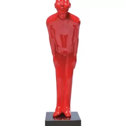 Deko & Geschenkartikel-KARE Design Deko Figur Welcome Guests Red Small