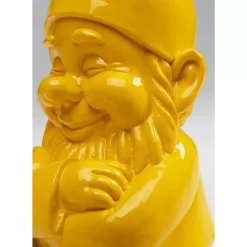 Deko & Geschenkartikel-KARE Design Deko Figur Zwerg Gelb 21Cm