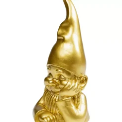 Deko & Geschenkartikel-KARE Design Deko Figur Zwerg Gold 21Cm