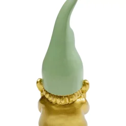 Deko & Geschenkartikel-KARE Design Deko Figur Zwerg Gold Grun 21Cm