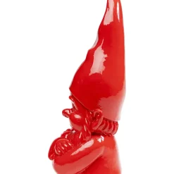 Deko & Geschenkartikel-KARE Design Deko Figur Zwerg Rot 21Cm