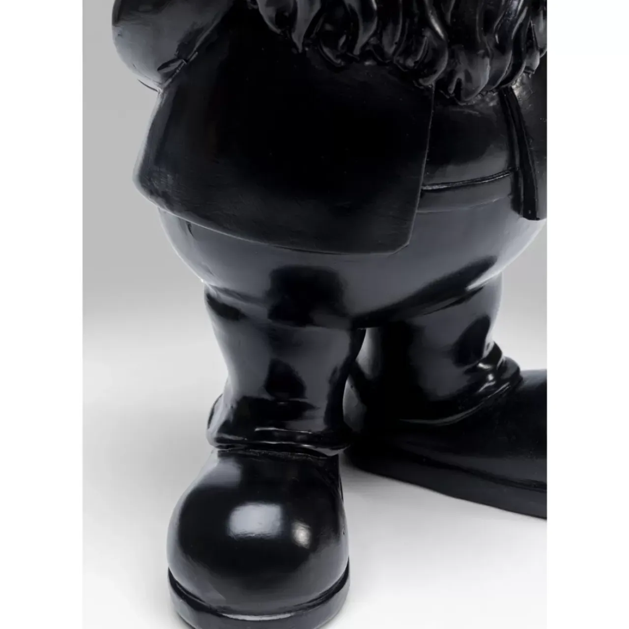 Deko & Geschenkartikel-KARE Design Deko Figur Zwerg Standing Schwarz Gold 30Cm