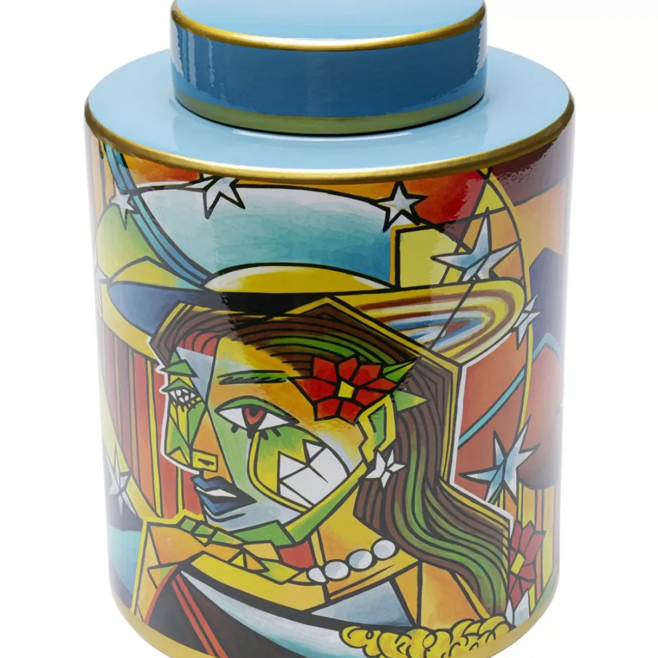 Deko & Geschenkartikel-KARE Design Deko Gefas Graffiti Art 27