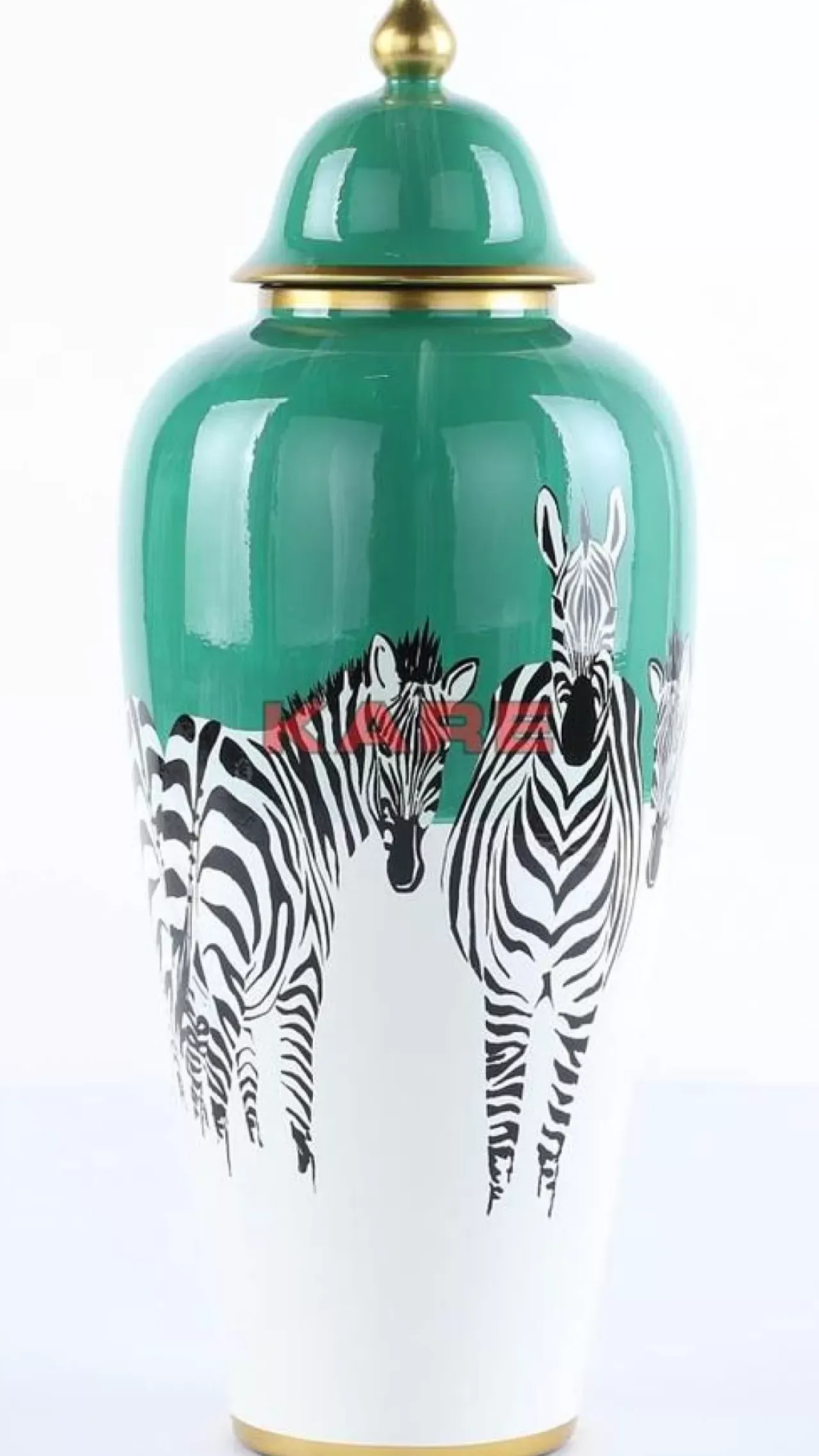 Deko & Geschenkartikel-KARE Design Deko Gefas Zebras 63