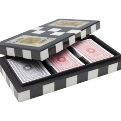 Deko & Geschenkartikel-KARE Design Deko Karten Box Gamble (4/Tlg.)