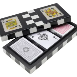 Deko & Geschenkartikel-KARE Design Deko Karten Box Gamble (4/Tlg.)