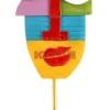 Deko & Geschenkartikel-KARE Design Deko Objekt Abstract Face Multicolour 52Cm