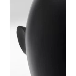Deko & Geschenkartikel-KARE Design Deko Objekt Abstract Face Schwarz 34Cm