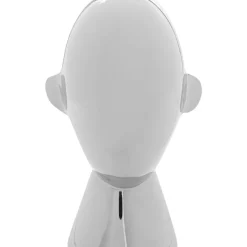 Deko & Geschenkartikel-KARE Design Deko Objekt Abstract Face Silber 22Cm