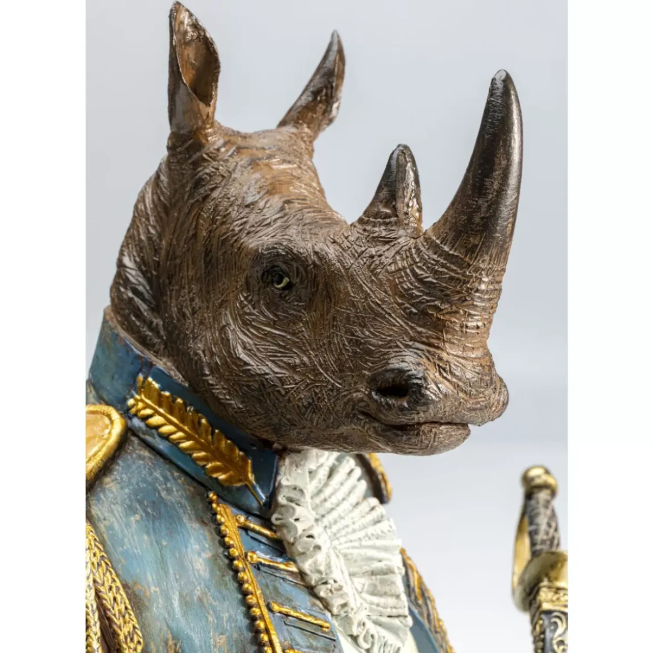 Deko & Geschenkartikel-KARE Design Deko Objekt Angry Sir Rhino