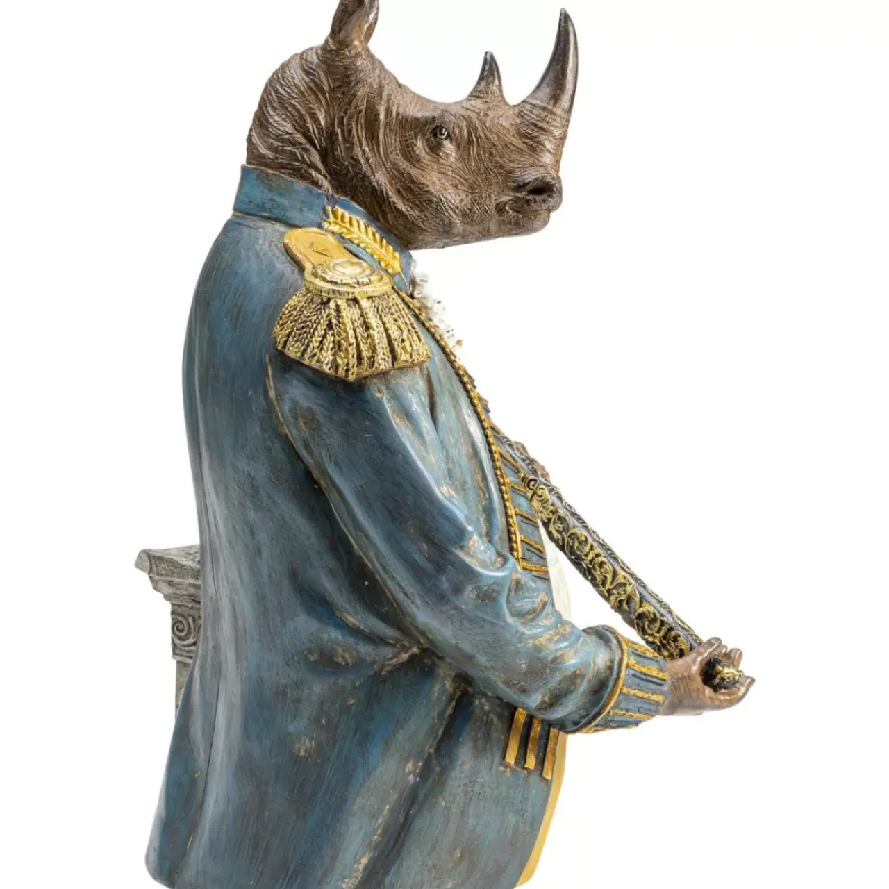Deko & Geschenkartikel-KARE Design Deko Objekt Angry Sir Rhino