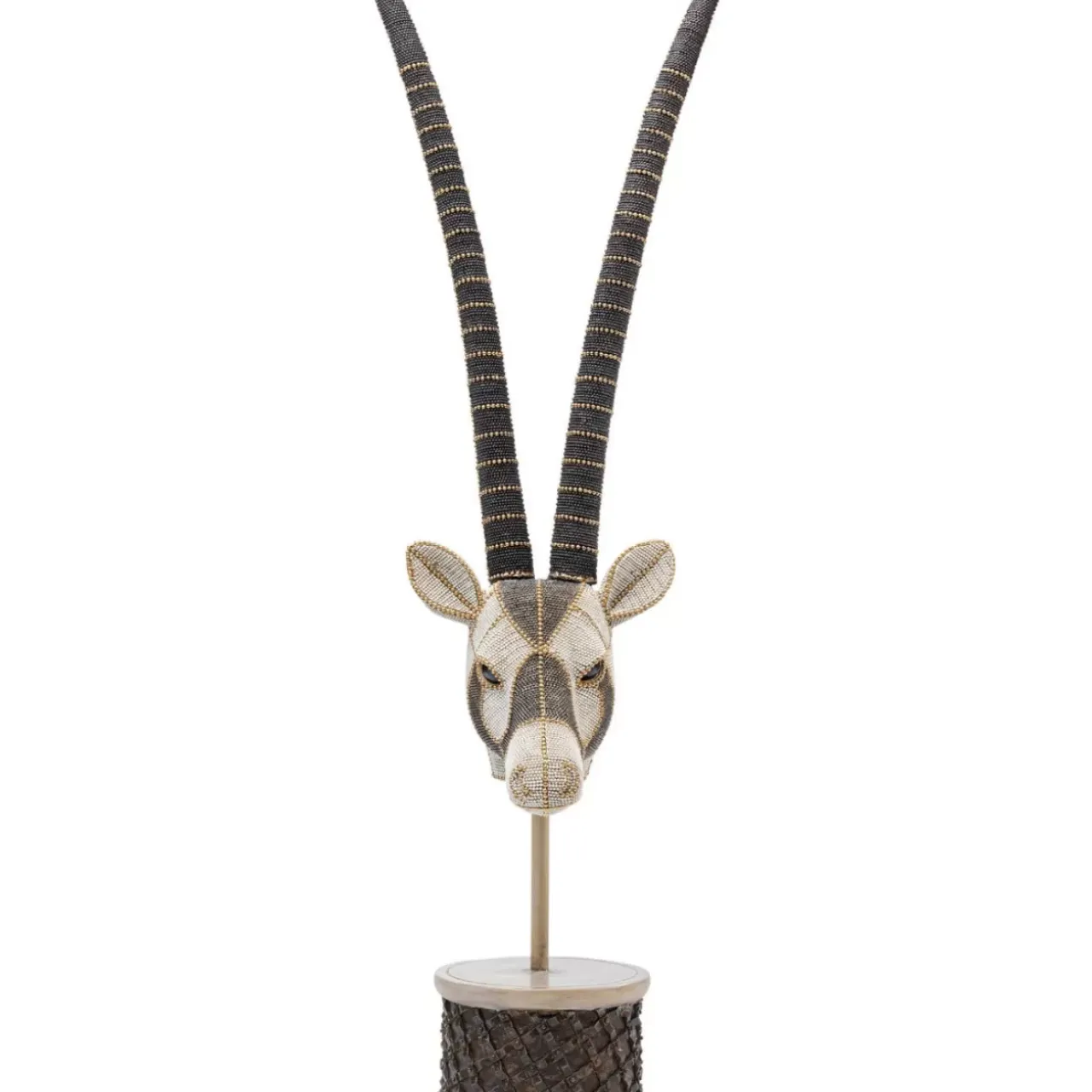 Deko & Geschenkartikel-KARE Design Deko Objekt Antelope Head Pearls 79