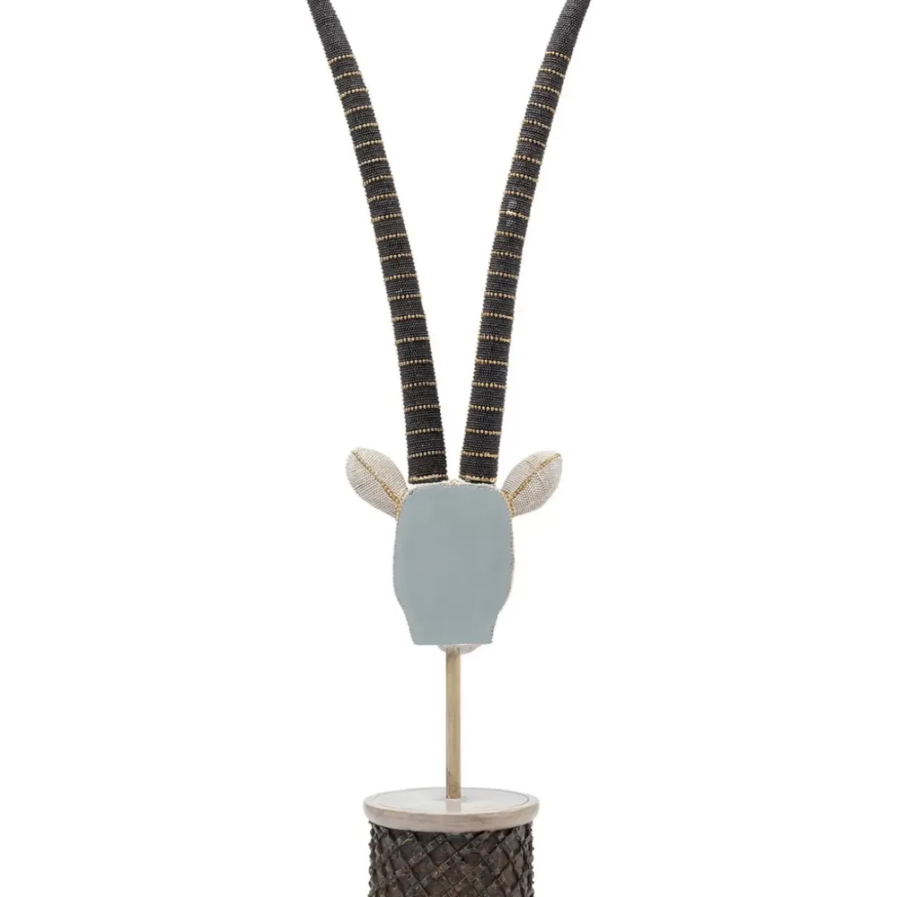 Deko & Geschenkartikel-KARE Design Deko Objekt Antelope Head Pearls 79