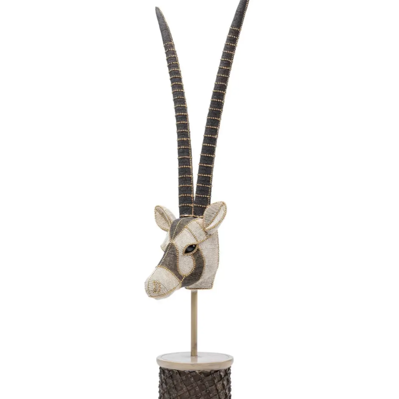 Deko & Geschenkartikel-KARE Design Deko Objekt Antelope Head Pearls 79