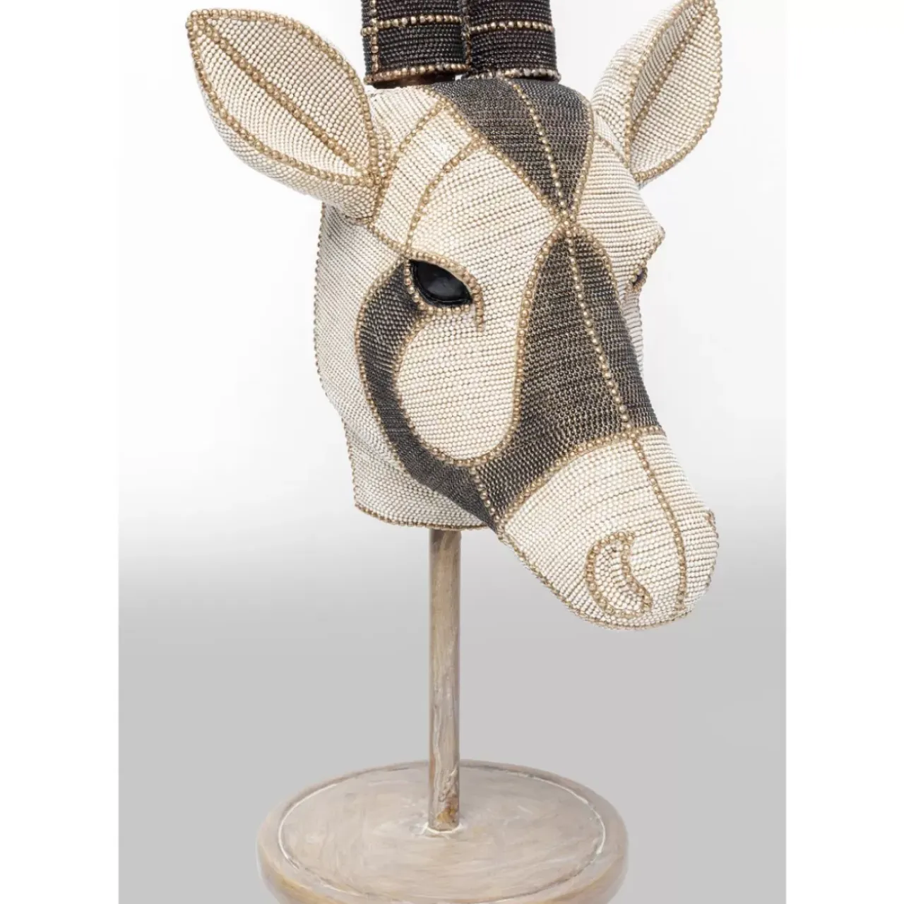 Deko & Geschenkartikel-KARE Design Deko Objekt Antelope Head Pearls 124