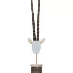 Deko & Geschenkartikel-KARE Design Deko Objekt Antelope Head Pearls 124