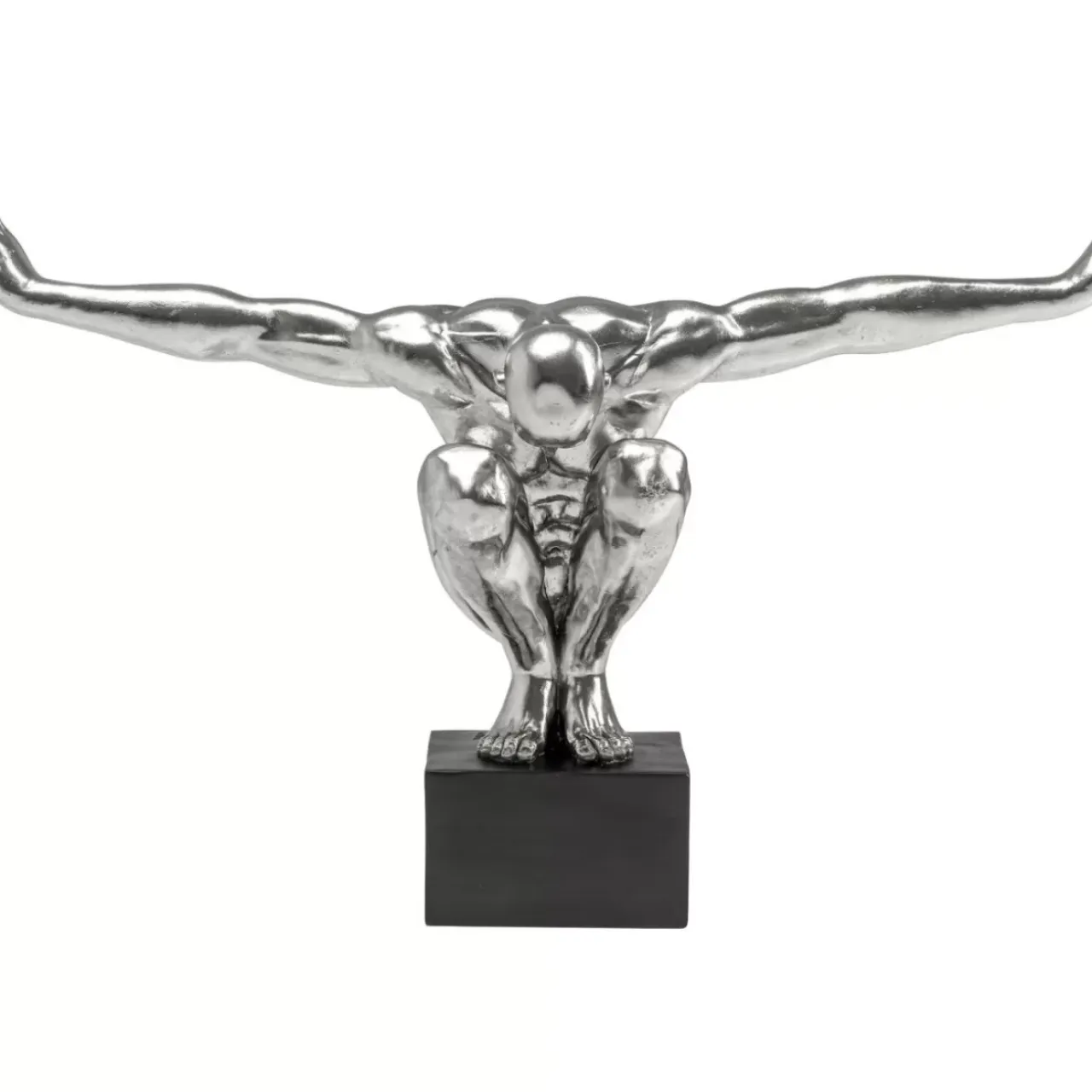Deko & Geschenkartikel-KARE Design Deko Objekt Athlete Xl Silber