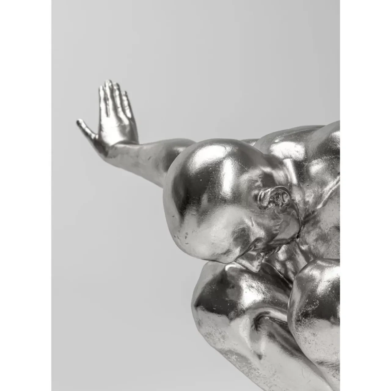 Deko & Geschenkartikel-KARE Design Deko Objekt Athlete Xl Silber