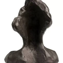 Deko & Geschenkartikel-KARE Design Deko Objekt Bearded Man Anthrazit 11Cm