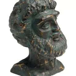 Deko & Geschenkartikel-KARE Design Deko Objekt Bearded Man Grau 11Cm